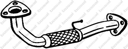 Труба выхлопного газа BOSAL