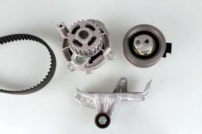 Водяной насос + комплект зубчатого ремня HEPU PK05726