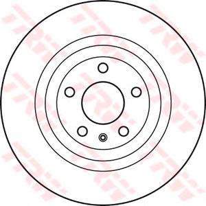 Тормозной диск TRW