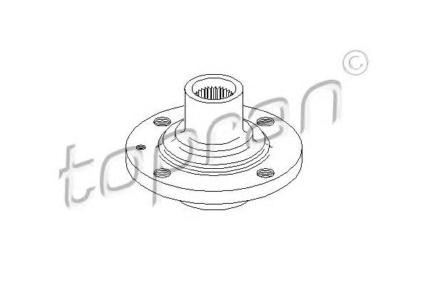 Ступица колеса TOPRAN