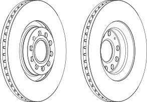 Тормозной диск FERODO