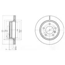 Тормозной диск DELPHI BG3041C
