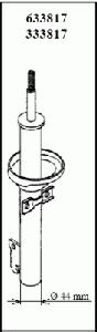 Амортизатор KYB 633817