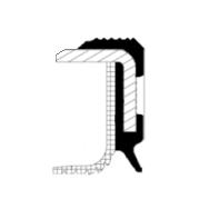 Уплотняющее кольцо, коленчатый вал CORTECO 20033872B