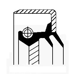 Уплотняющее кольцо, дифференциал CORTECO