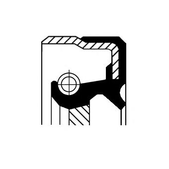 Уплотняющее кольцо, ступенчатая коробка передач CORTECO