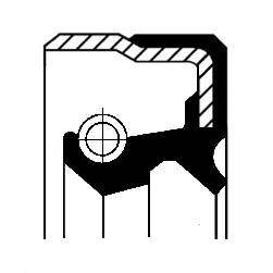 Уплотняющее кольцо, дифференциал CORTECO 01020042B