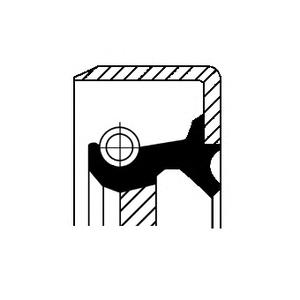 Уплотняющее кольцо, дифференциал CORTECO 12011293B