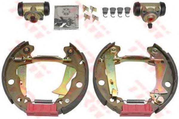 Комплект тормозных колодок TRW
