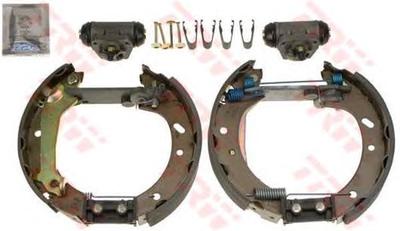 Комплект тормозных колодок TRW GSK1651