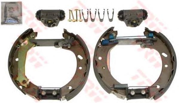 Комплект тормозных колодок TRW