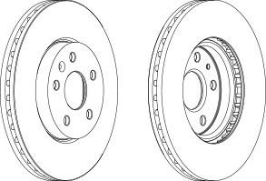 Тормозной диск FERODO