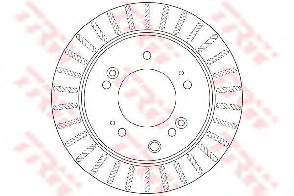 Тормозной диск TRW