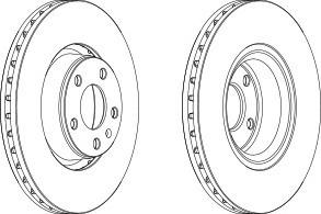 Тормозной диск FERODO