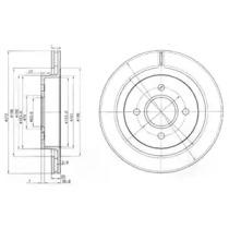 Тормозной диск DELPHI BG2758