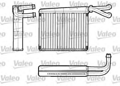 Теплообменник, отопление салона VALEO 812251