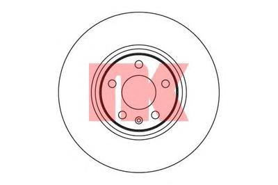 Тормозной диск NK 2047100
