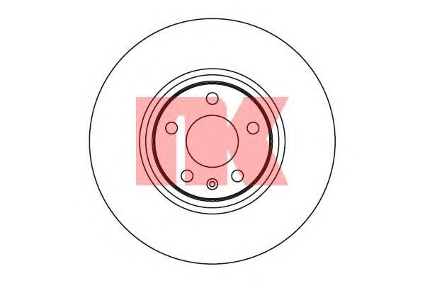 Тормозной диск NK