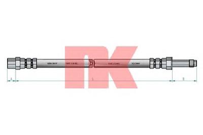 Тормозной шланг NK 854757