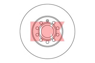 Тормозной диск NK 204788