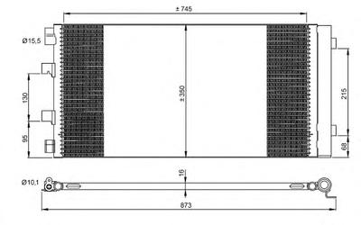 Конденсатор, кондиционер NRF 35972