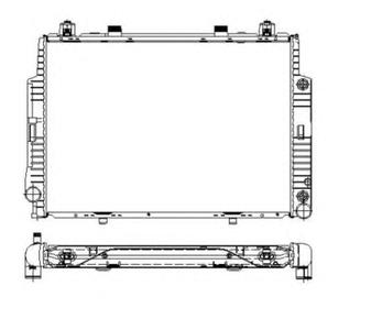 Радиатор охлаждения NRF 55320