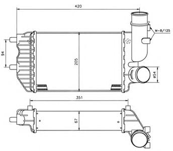 Интеркулер NRF 30066A