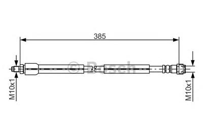 Тормозной шланг BOSCH 1 987 476 949