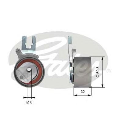 Натяжной ролик, ремень ГРМ GATES