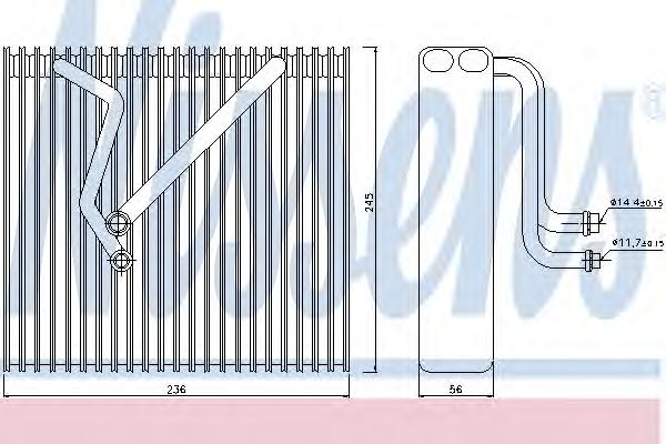 Испаритель NISSENS