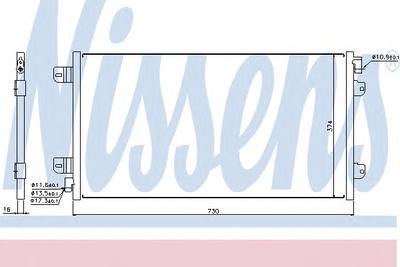 Конденсатор, кондиционер NISSENS 94659