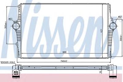 Интеркулер NISSENS 969001