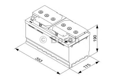 Аккумулятор BOSCH 0 092 T30 130