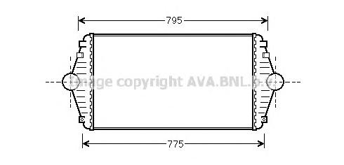 Интеркулер AVA QUALITY COOLING