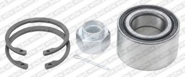 Комплект подшипника ступицы колеса SNR