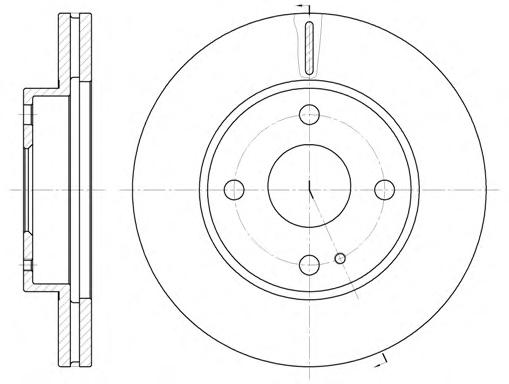 Тормозной диск ROADHOUSE