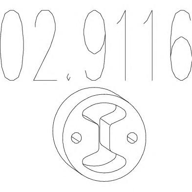 Буфер, глушитель MTS