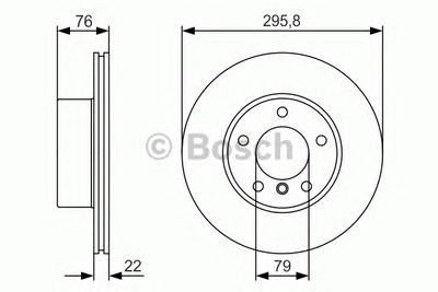 Тормозной диск BOSCH 0 986 479 R72