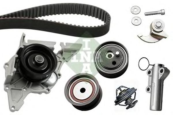 Водяной насос + комплект зубчатого ремня INA