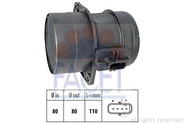 Расходомер воздуха FACET