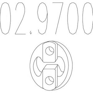 Буфер, глушитель MTS 02.9700