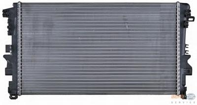 Радиатор, охлаждение двигателя HELLA