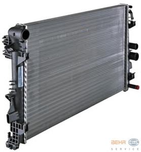 Радиатор, охлаждение двигателя HELLA