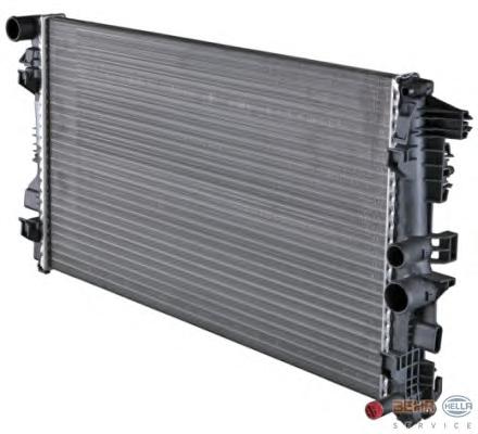 Радиатор, охлаждение двигателя HELLA