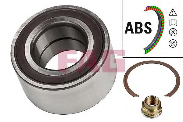 Комплект подшипника ступицы колеса FAG
