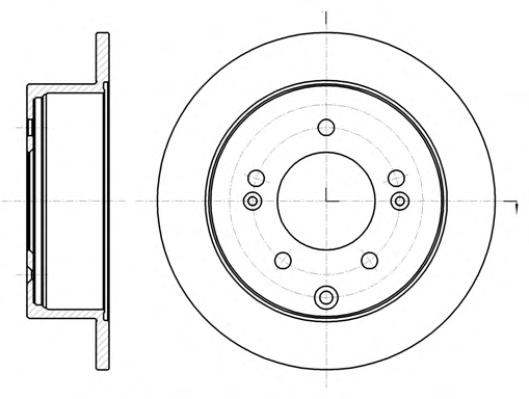Тормозной диск ROADHOUSE