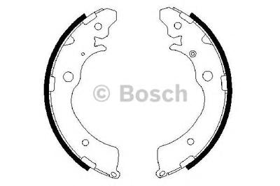 Комплект тормозных колодок BOSCH 0 986 487 440