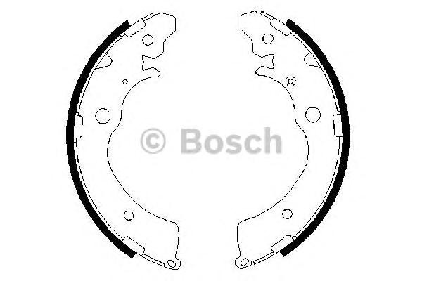 Комплект тормозных колодок BOSCH