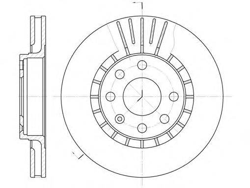 Тормозной диск ROADHOUSE