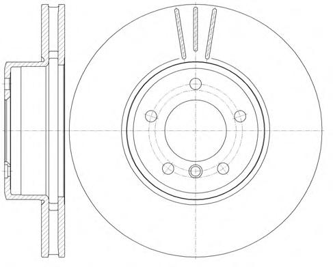 Тормозной диск ROADHOUSE